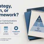 Communication Strategy, Plan, or Framework: What Is the Difference and Why Your Team Needs a Framework First